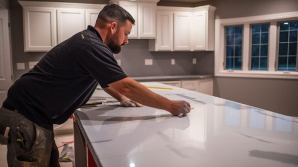 quartz countertop installation 1024x574